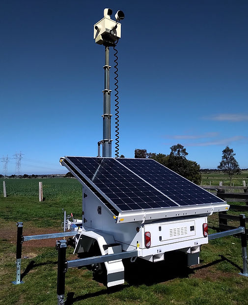 Solar CCTV Trailer Systems